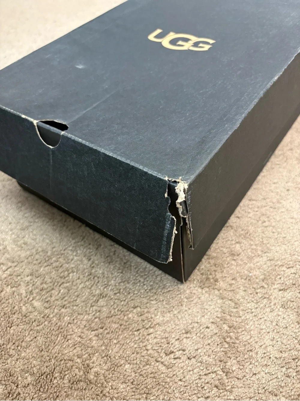 UGG has damage